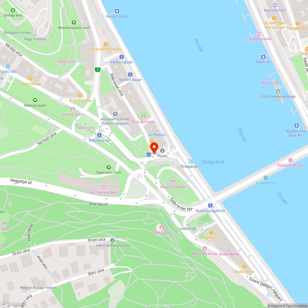 Kerékpáros útirányjelző táblák bejelentés helye