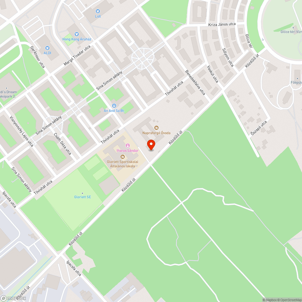 Kidőlt/kidöntött jelzőtábla - Közdűlő út. bejelentés helye