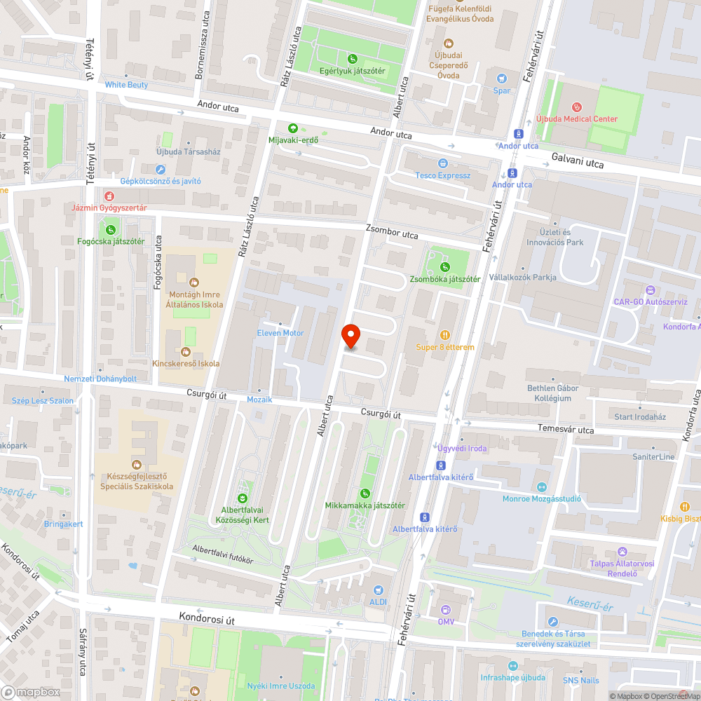 Töredezett bejelentés helye