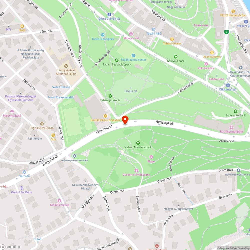 Eldugult víznyelőrács bejelentés helye