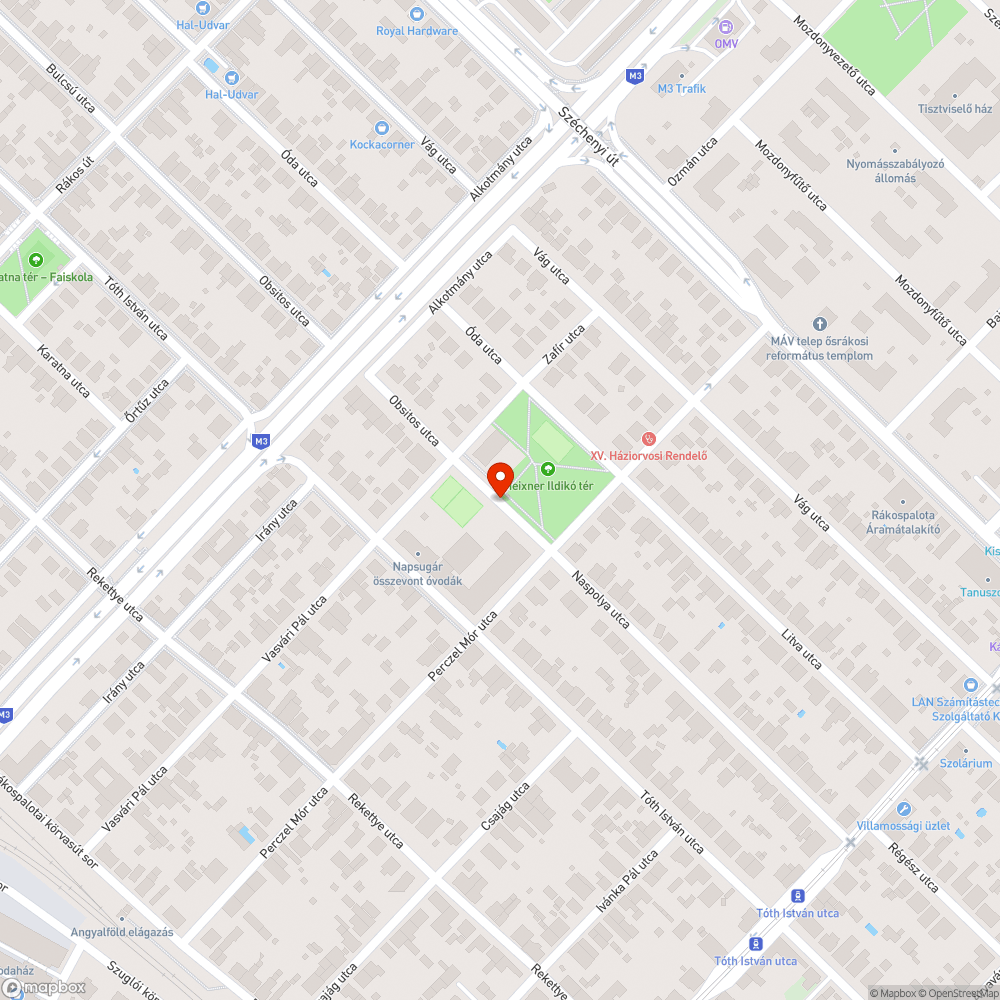 Szemetes játszótér, elhanyagolt park bejelentés helye