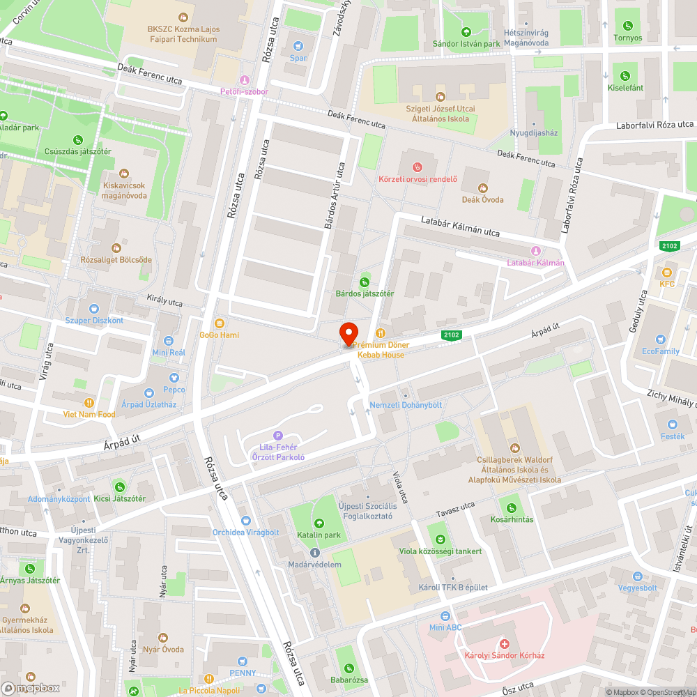 Jelzőlámpa mozog bejelentés helye