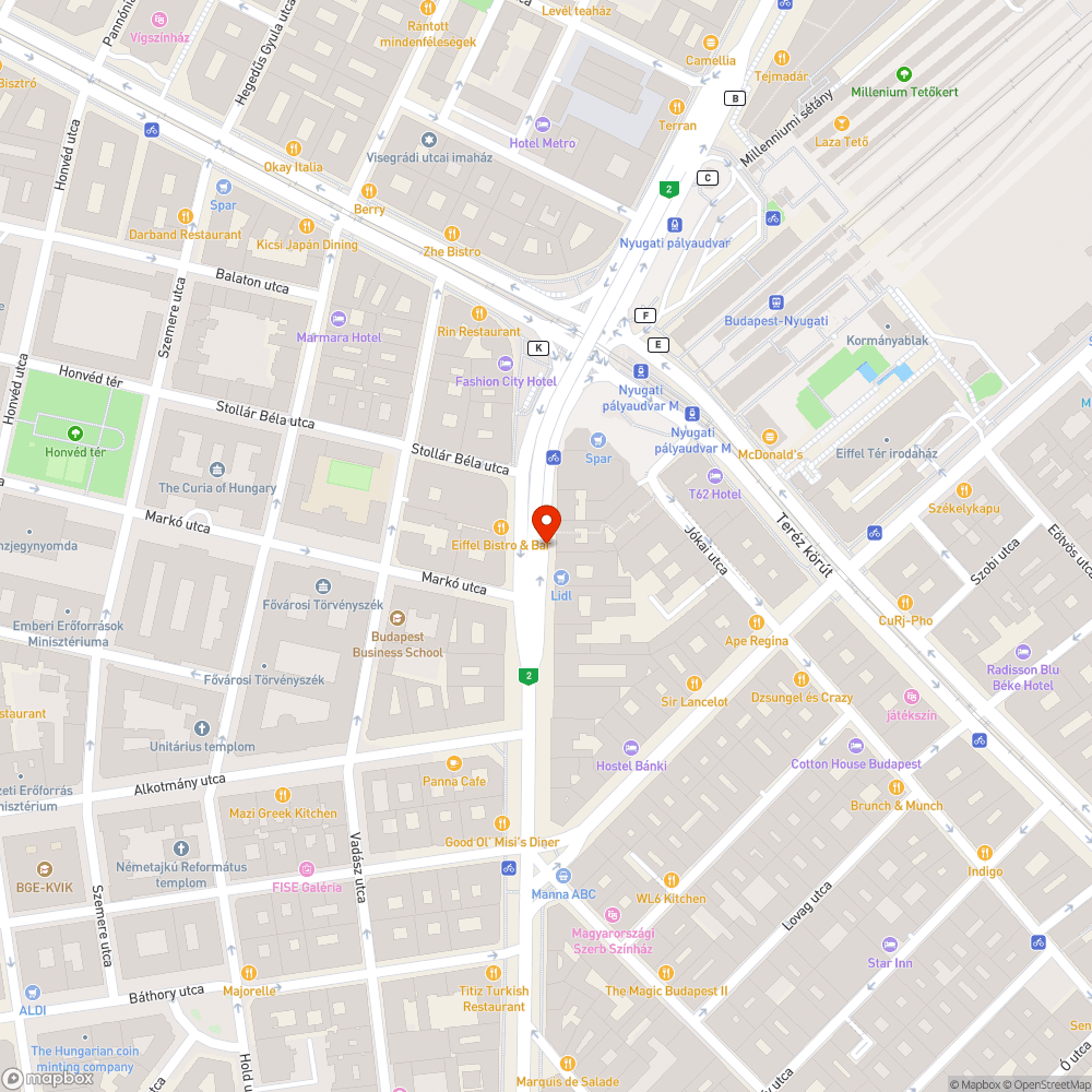 Sérült aknafedél bejelentés helye