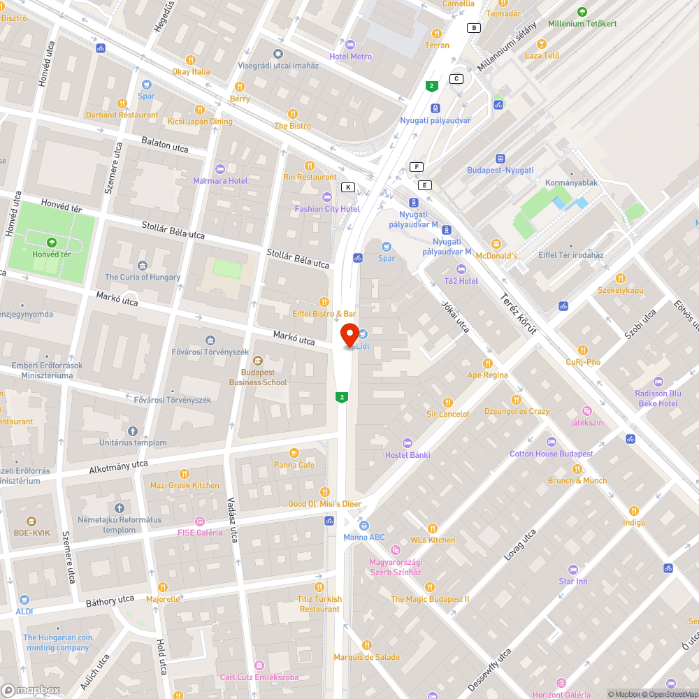 Kidőlt fatartó oszlop bejelentés helye