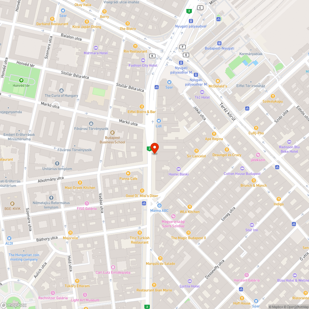 Hiányos aknafedél bejelentés helye