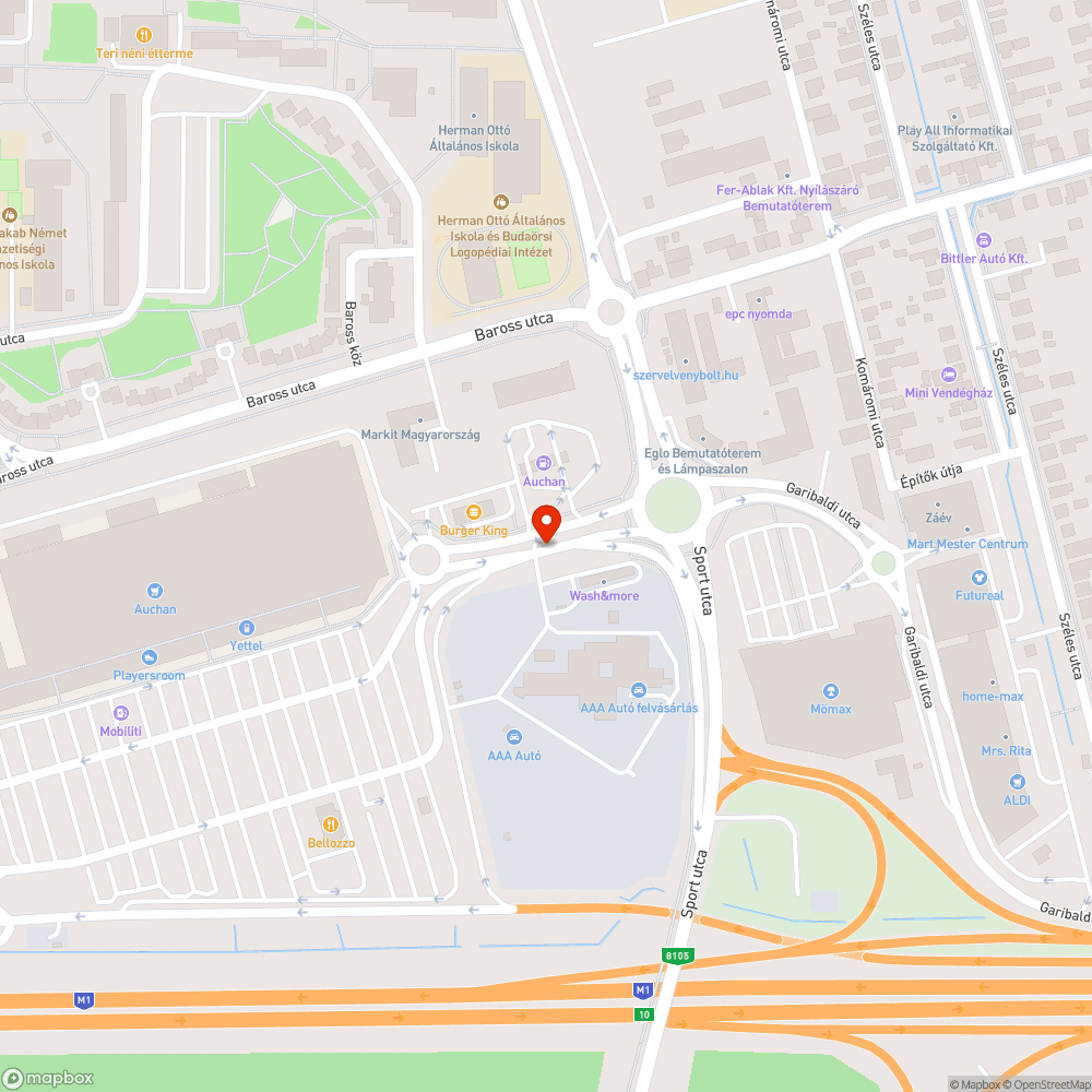 Lekopott sávok bejelentés helye