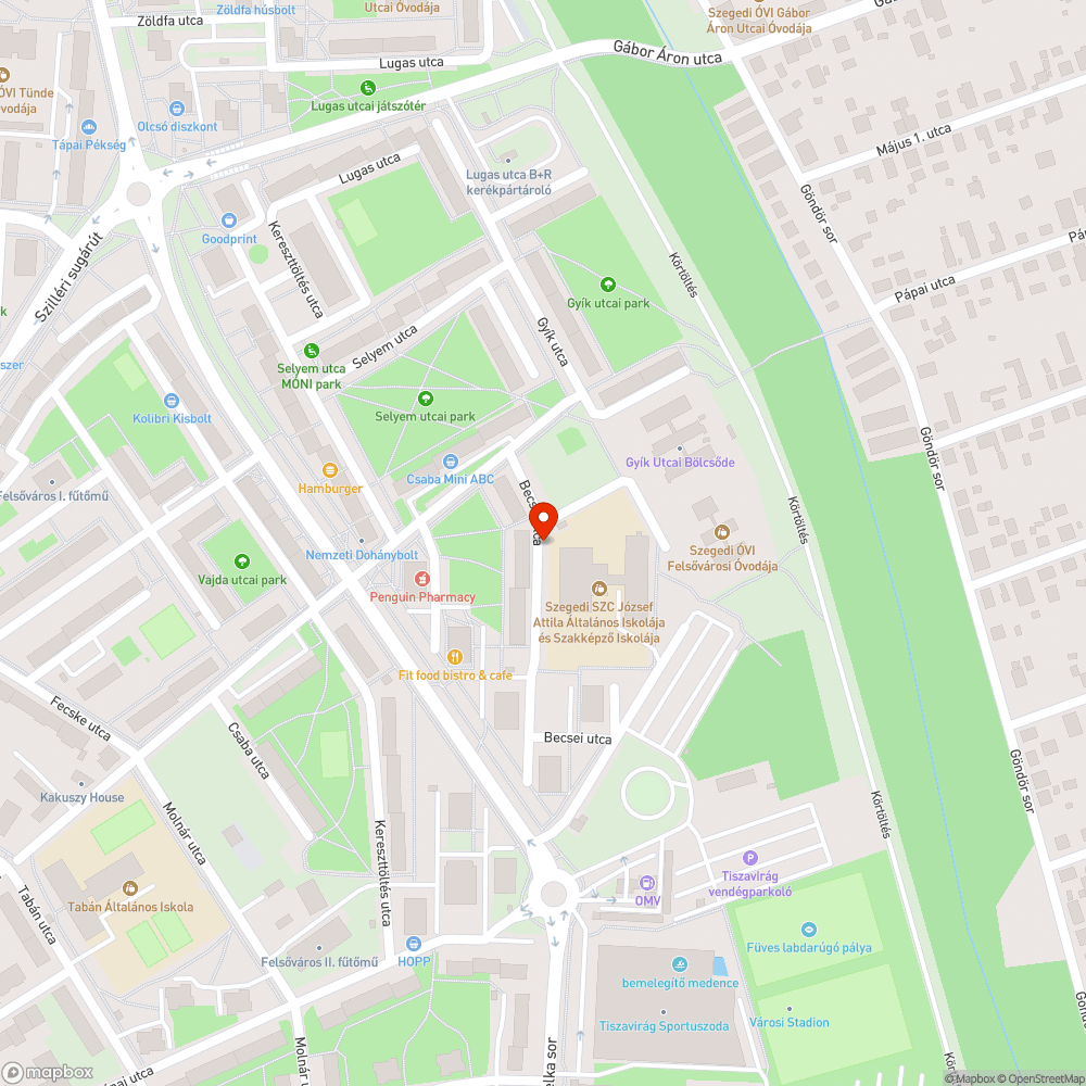 Helyet foglal bejelentés helye