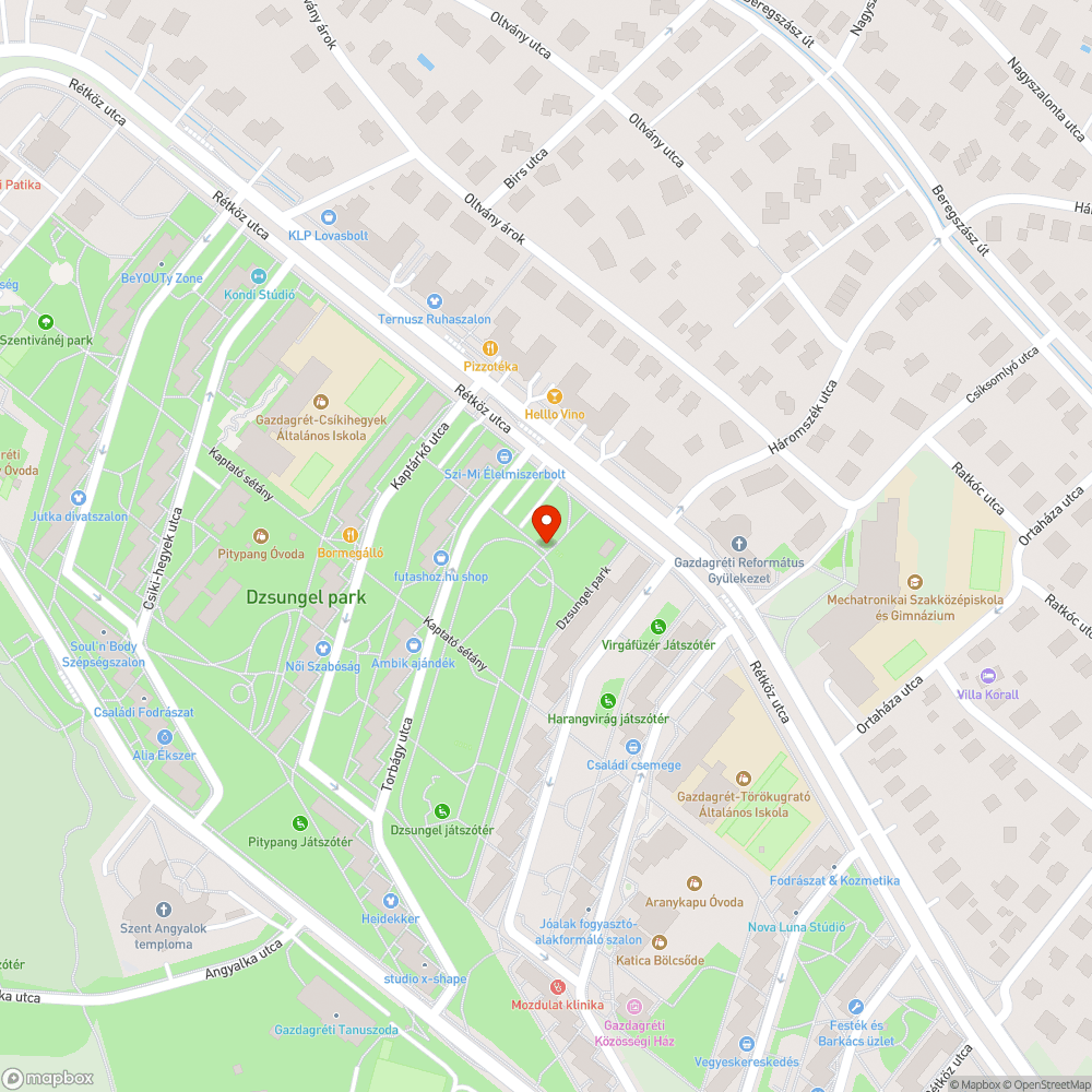 Dzsungel park repedések bejelentés helye