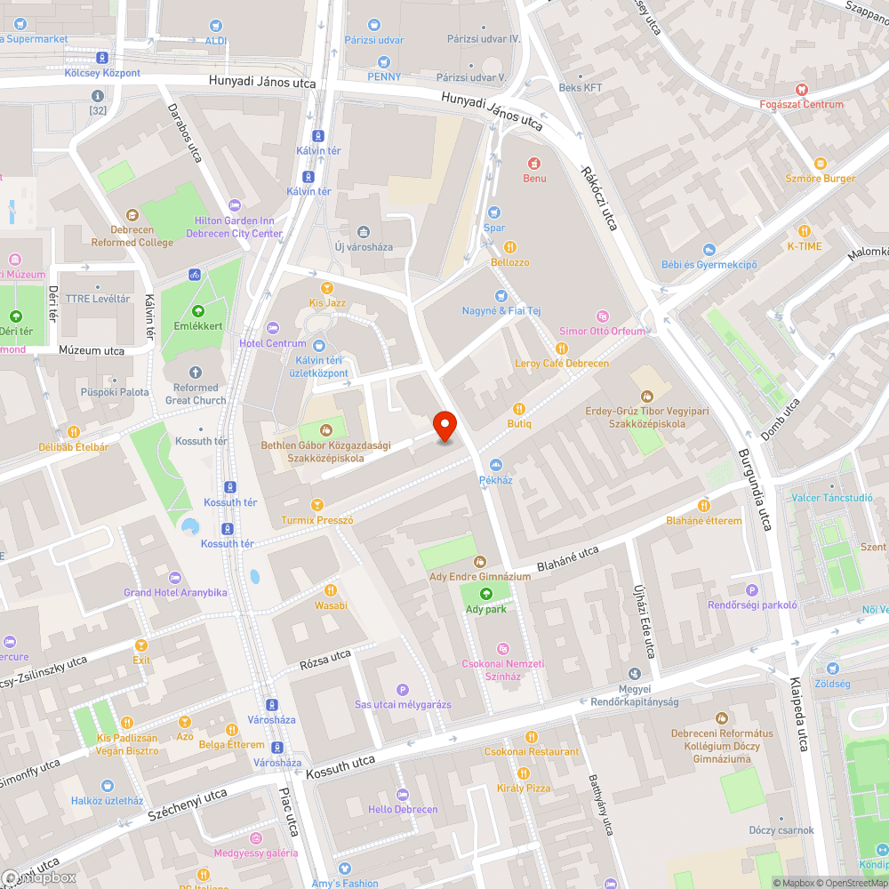 Óriási gödrök a házsor előtt a közút mellett bejelentés helye