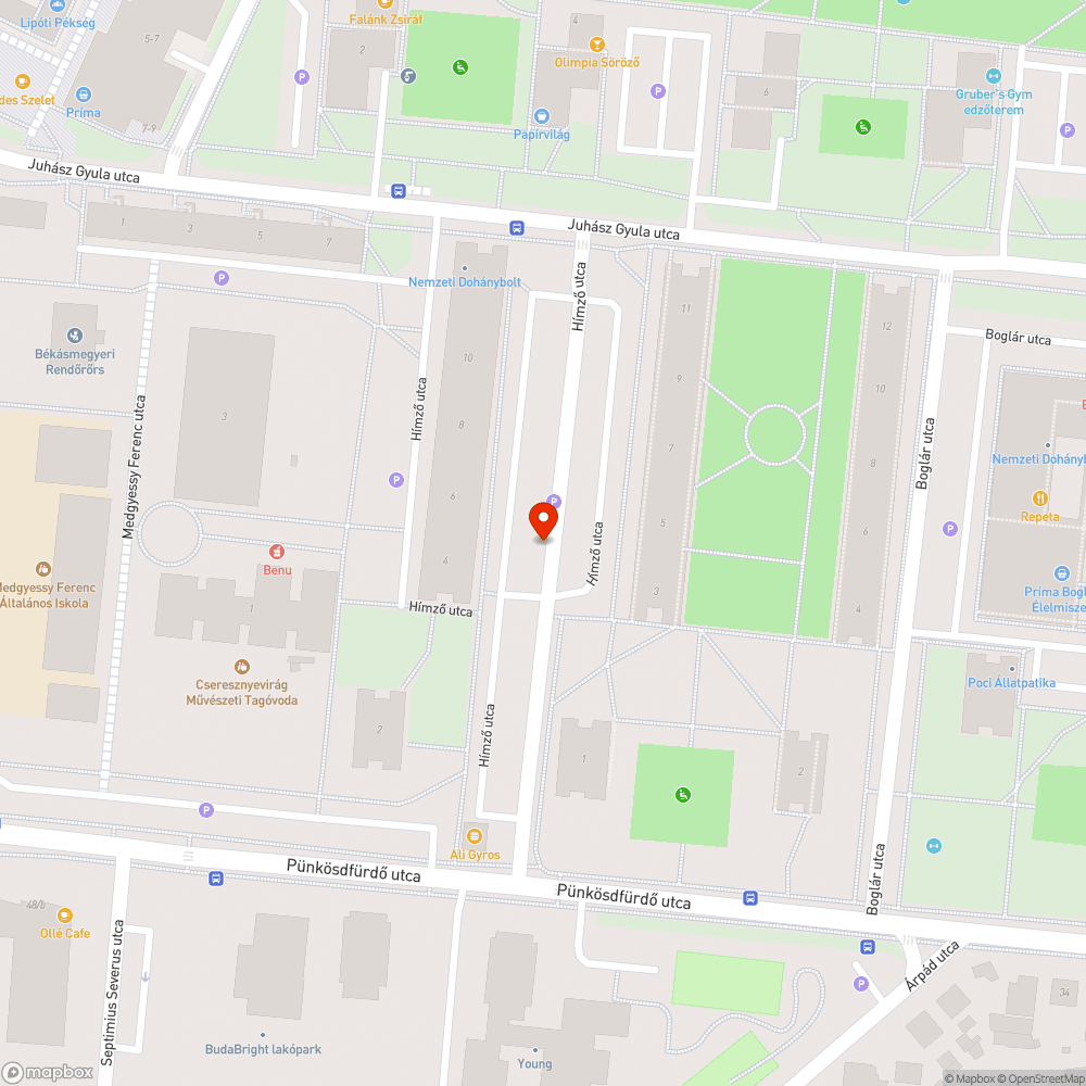 Kiégett a lámpa bejelentés helye