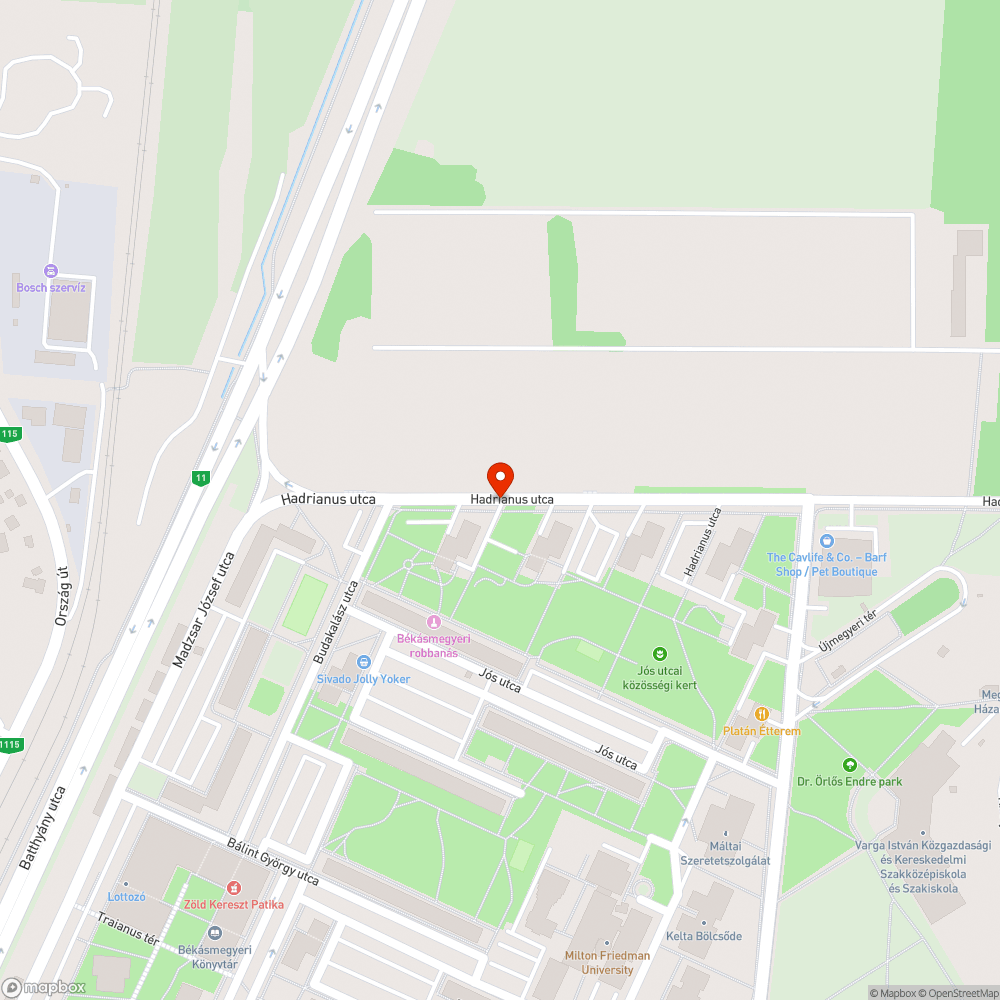 Kidőlt poller bejelentés helye