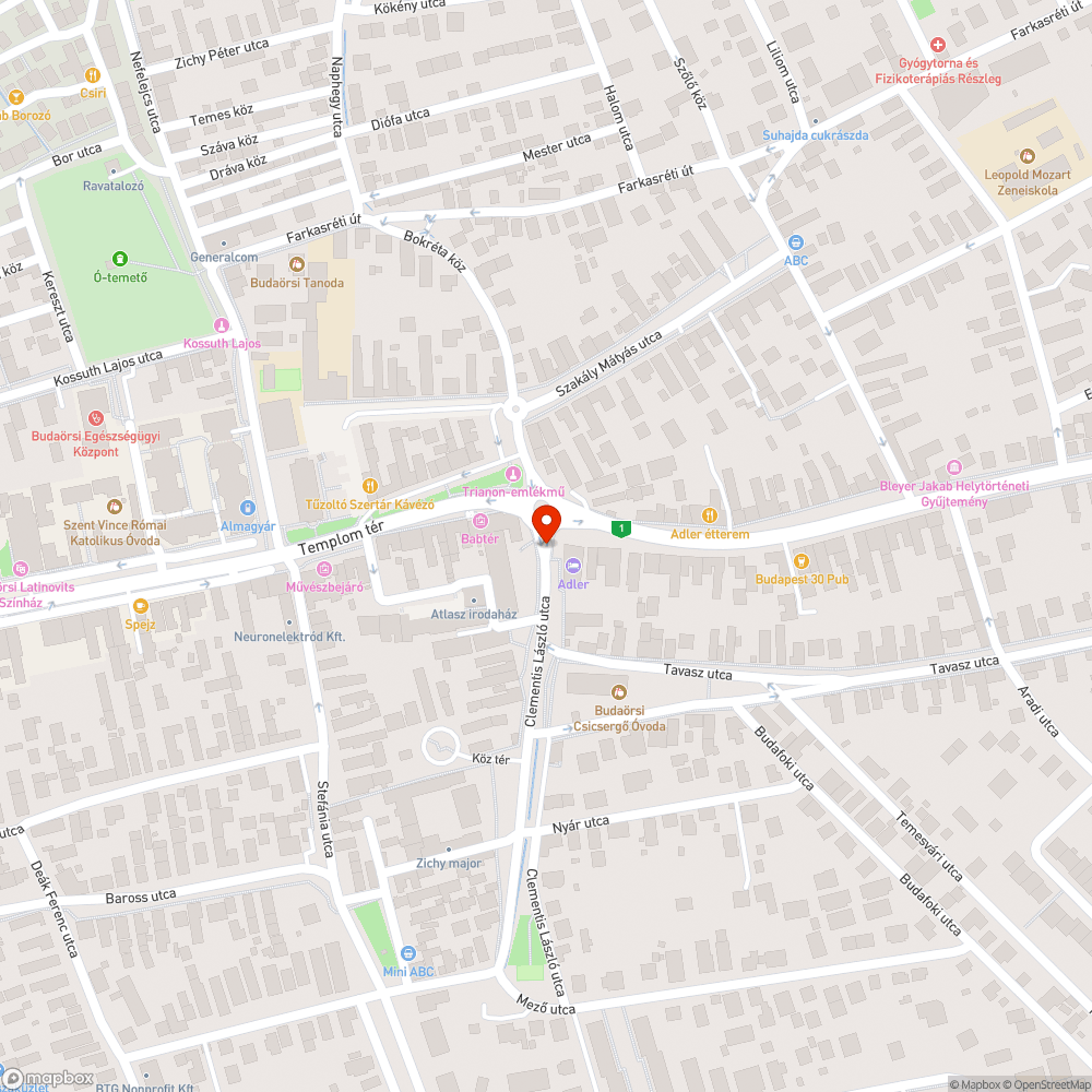 Budaörs - Hiányzó körforgalom és elsőbbségadás kötelező táblák bejelentés helye