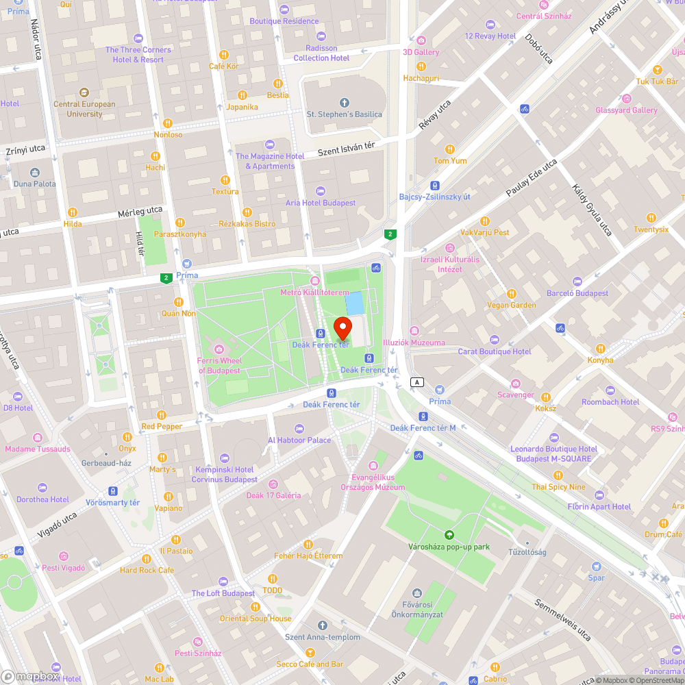 Üres fahely bejelentés helye