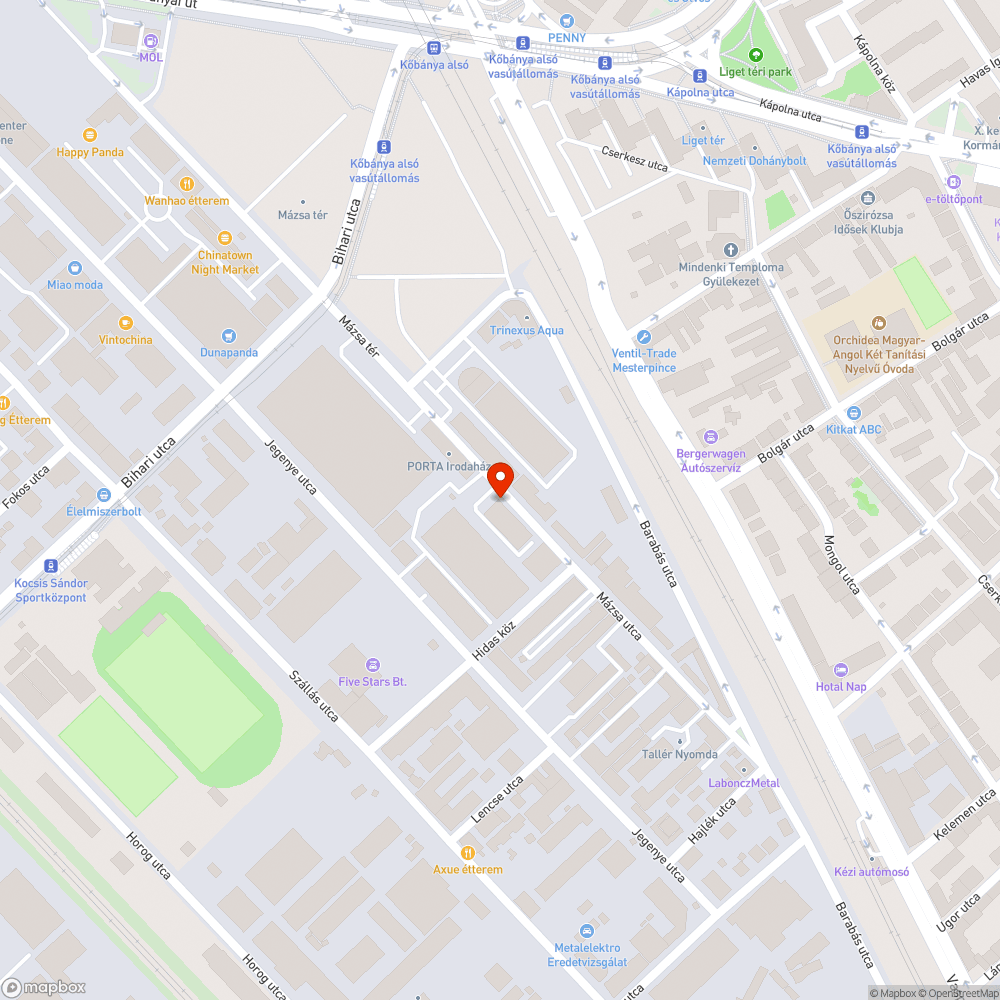 Megsüllyedt , oldalt lyukas szekrény bejelentés helye