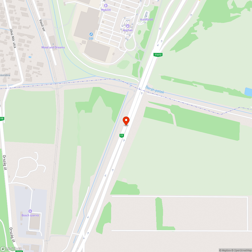 Szemét bejelentés helye