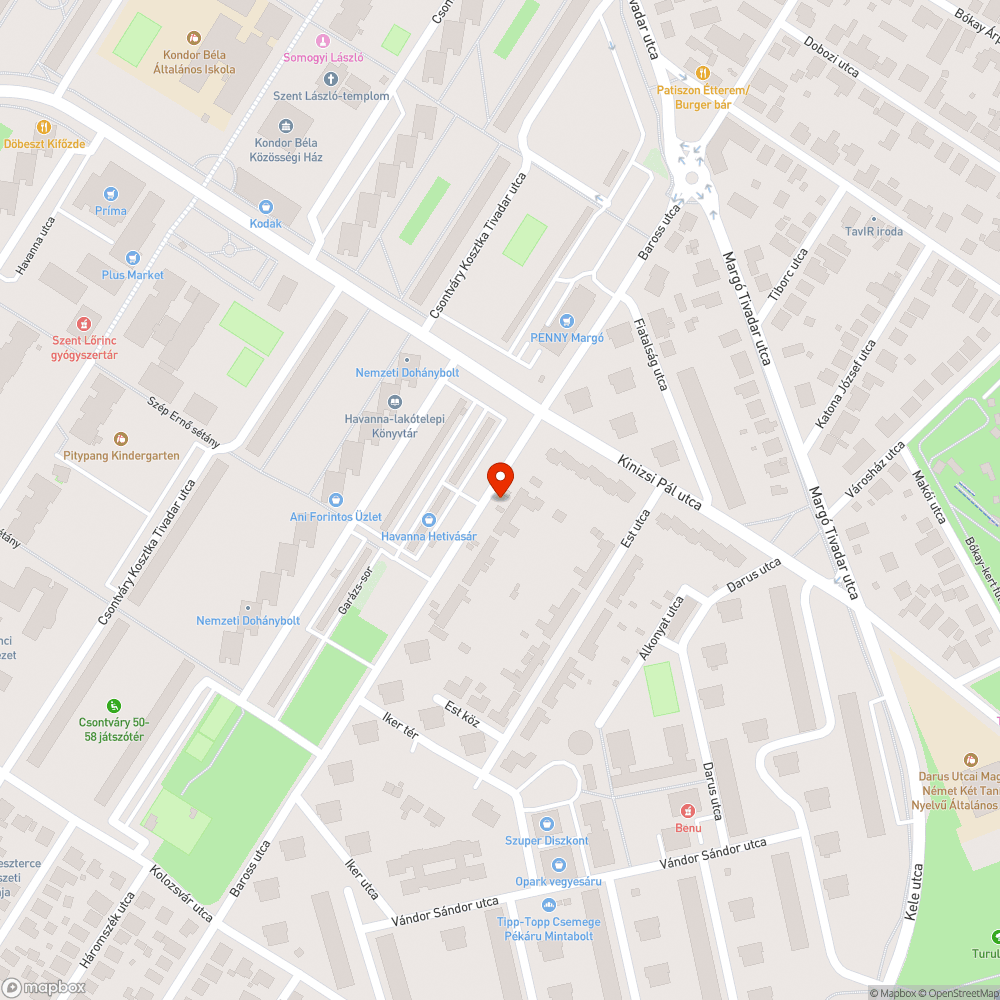 Graffitis épület bejelentés helye