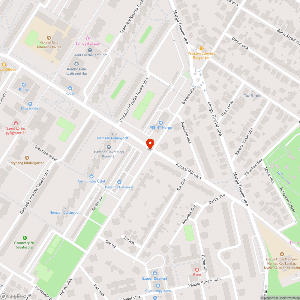 Használaton kívül bejelentés helye