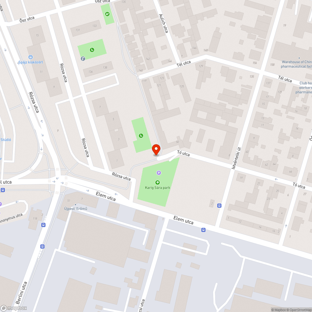 Kerékpáros útirányjelzés hiánya bejelentés helye