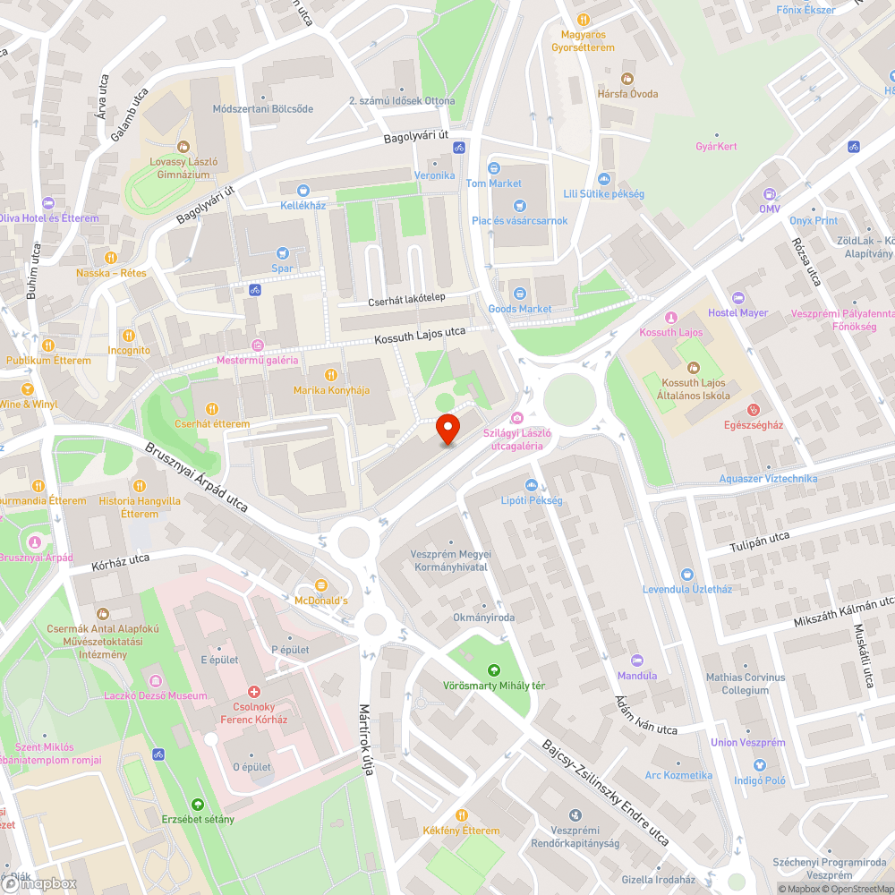 Veszélyes villanyoszlop bejelentés helye