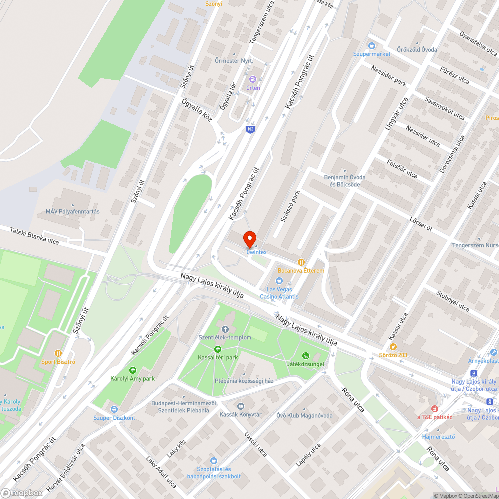 Nem működő lámpák bejelentés helye