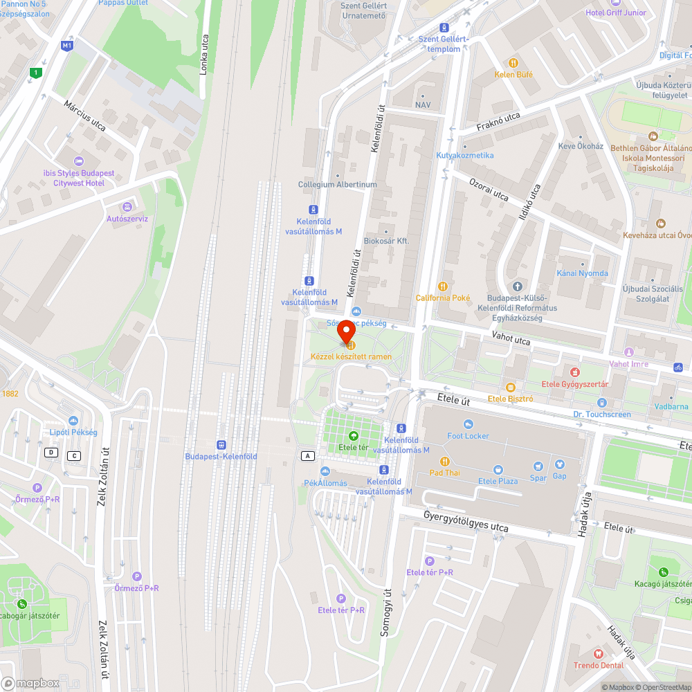 Kiesett kordon bejelentés helye