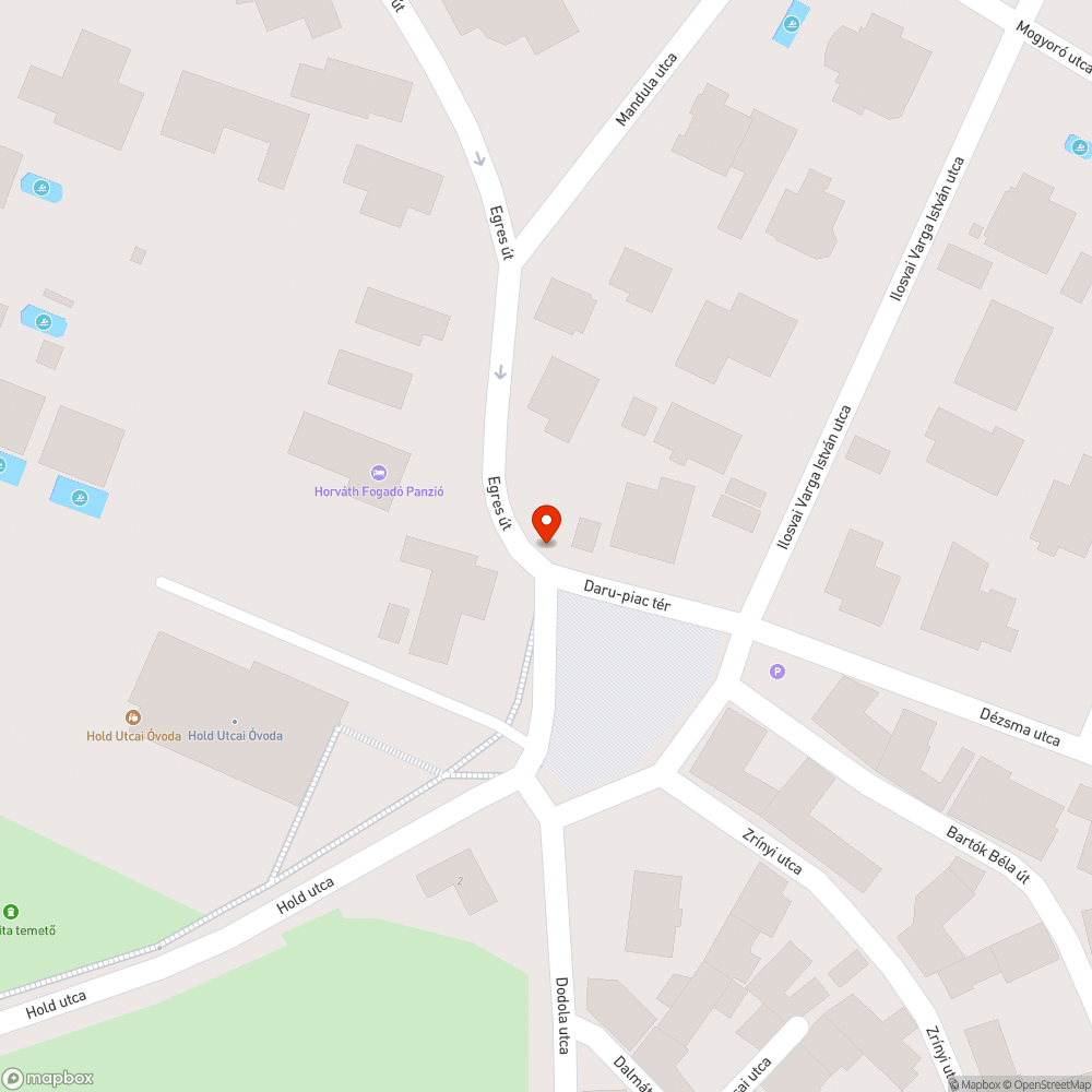 Beszakadt, balesetveszélyes útpálya bejelentés helye