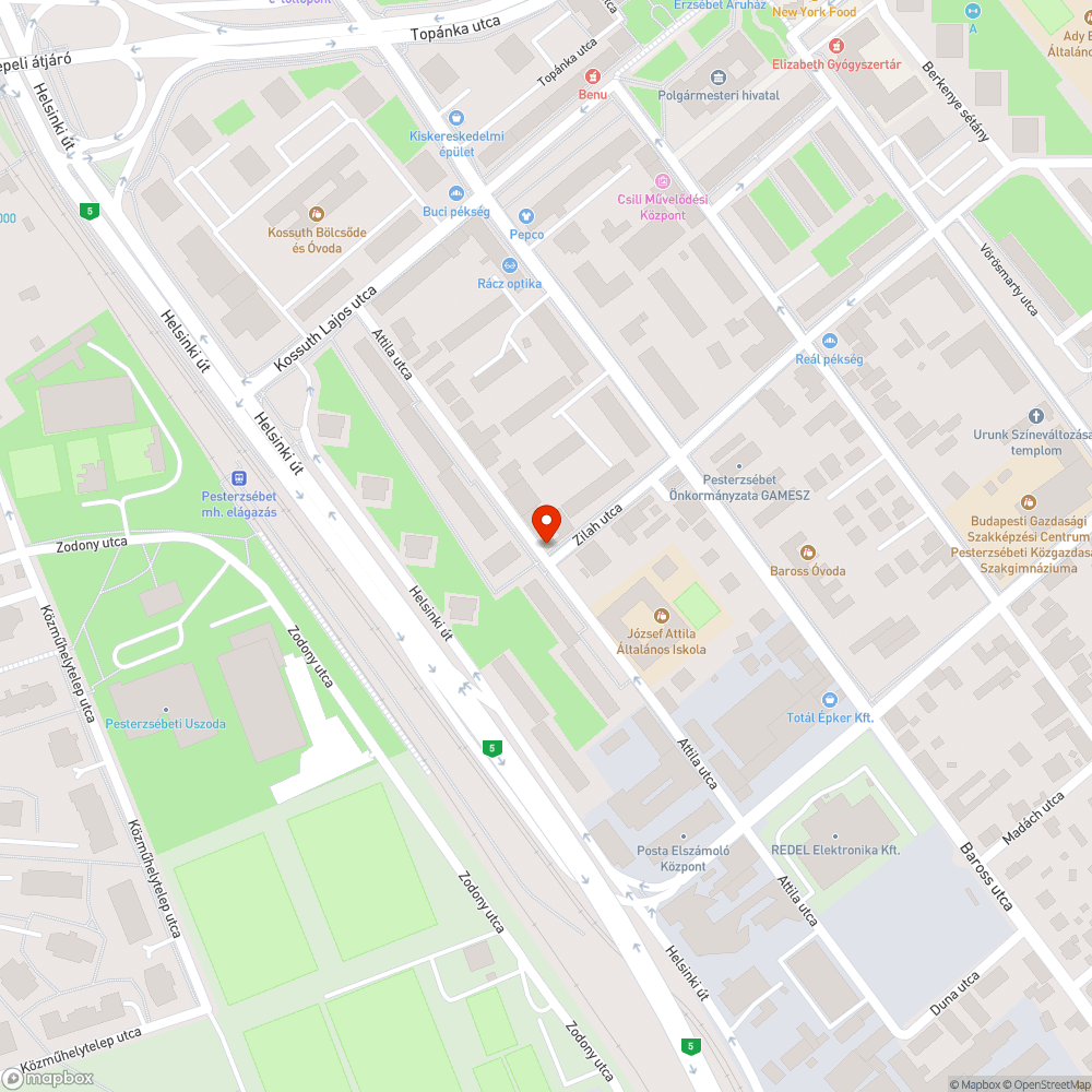 Kilyukadt fedlap bejelentés helye