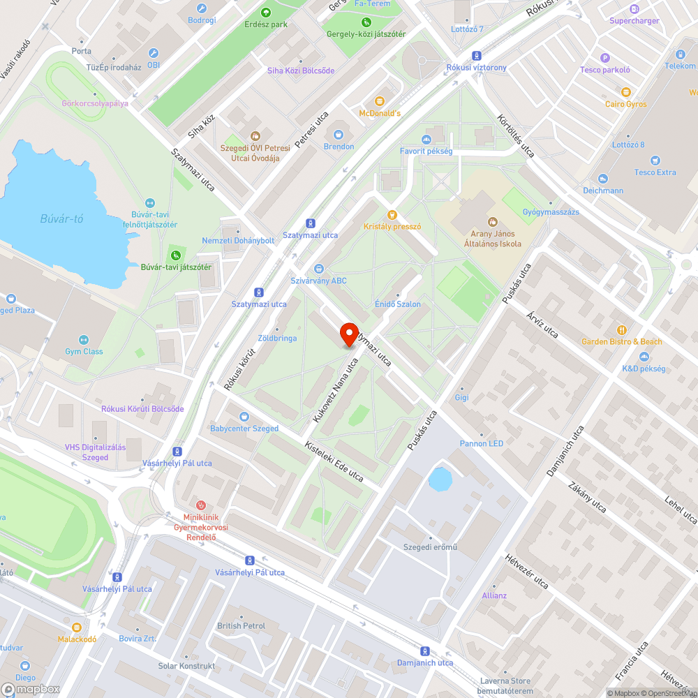 Lejárt műszakis autó foglalja a parkolót bejelentés helye