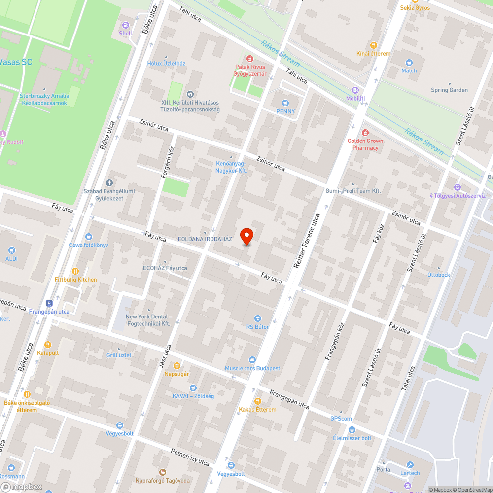 Megsüllyedt Telekom közmű bejelentés helye