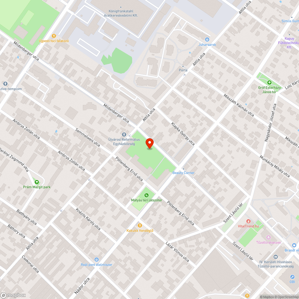 Szemét lerakás bejelentés helye