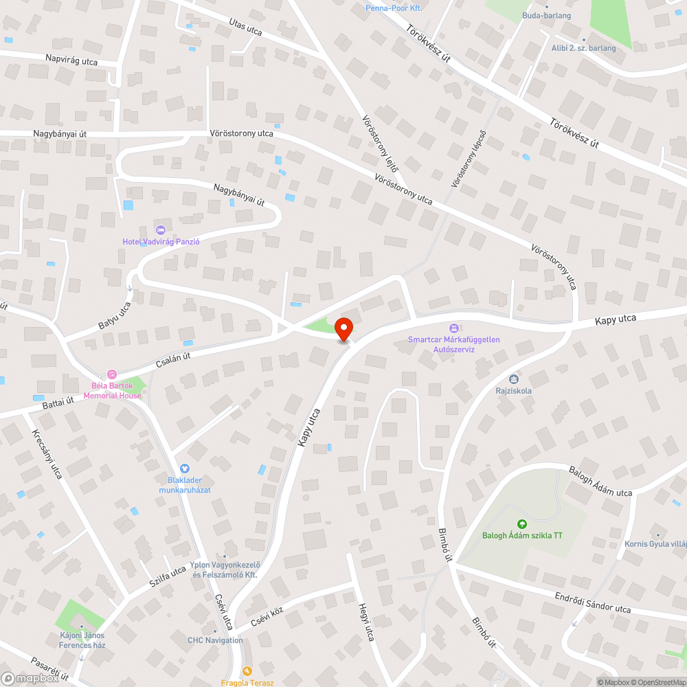 Zöldhulladék bejelentés helye