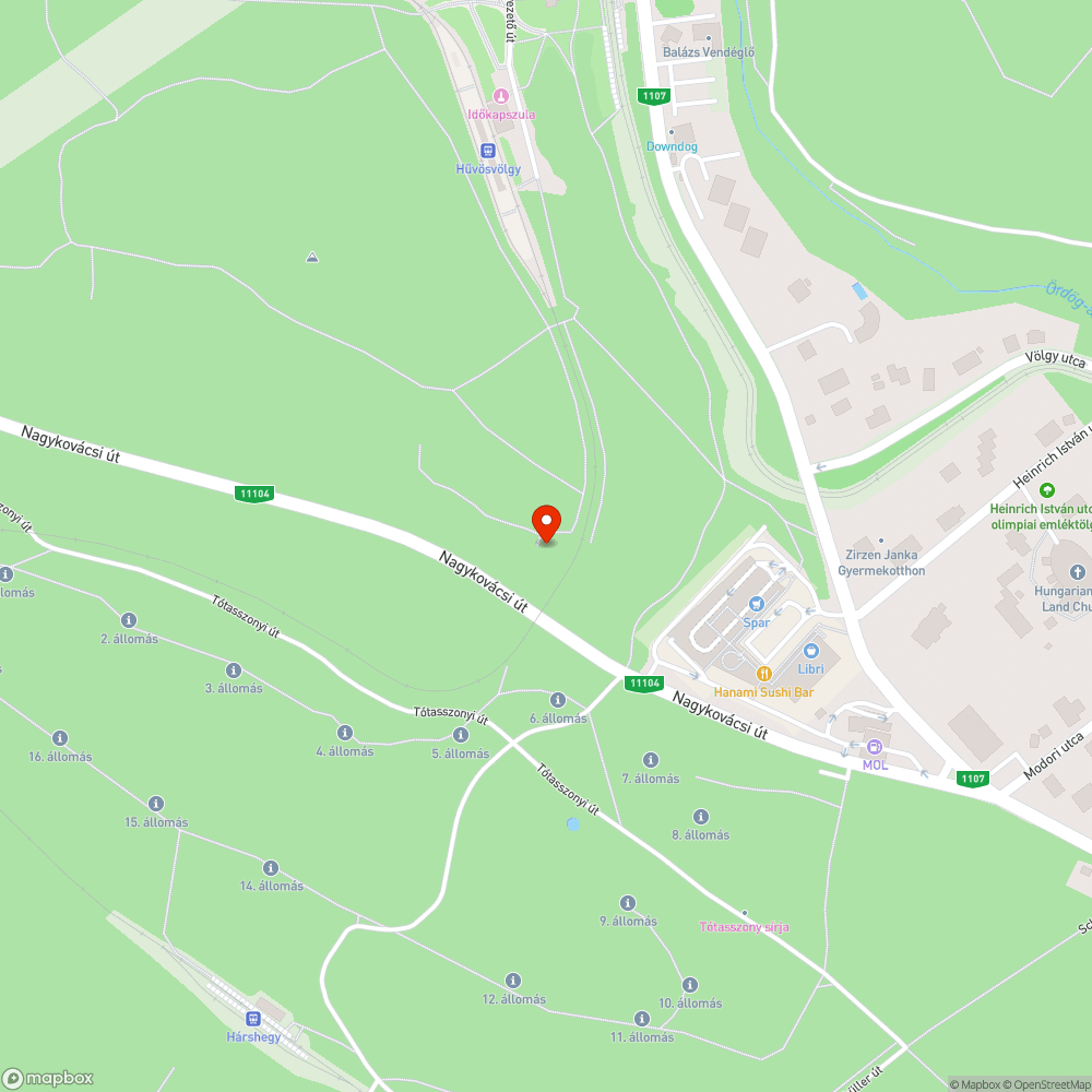 Szeméthalom a gyermekvasút hidjánál. bejelentés helye