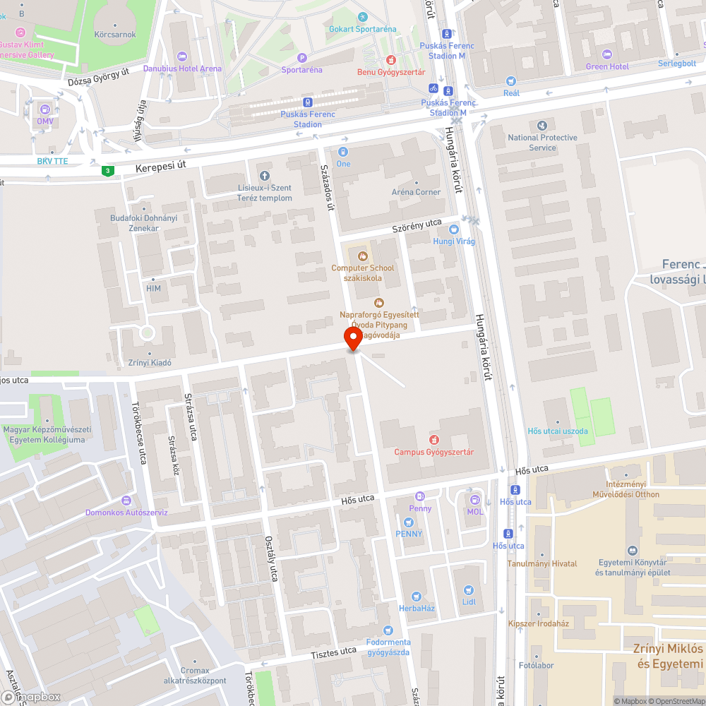 Fedlap kiáll a gyalogosjárdából bejelentés helye