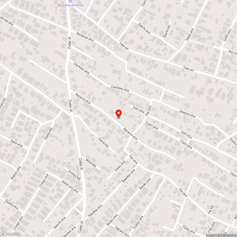 Mély kátyú az út szélén bejelentés helye