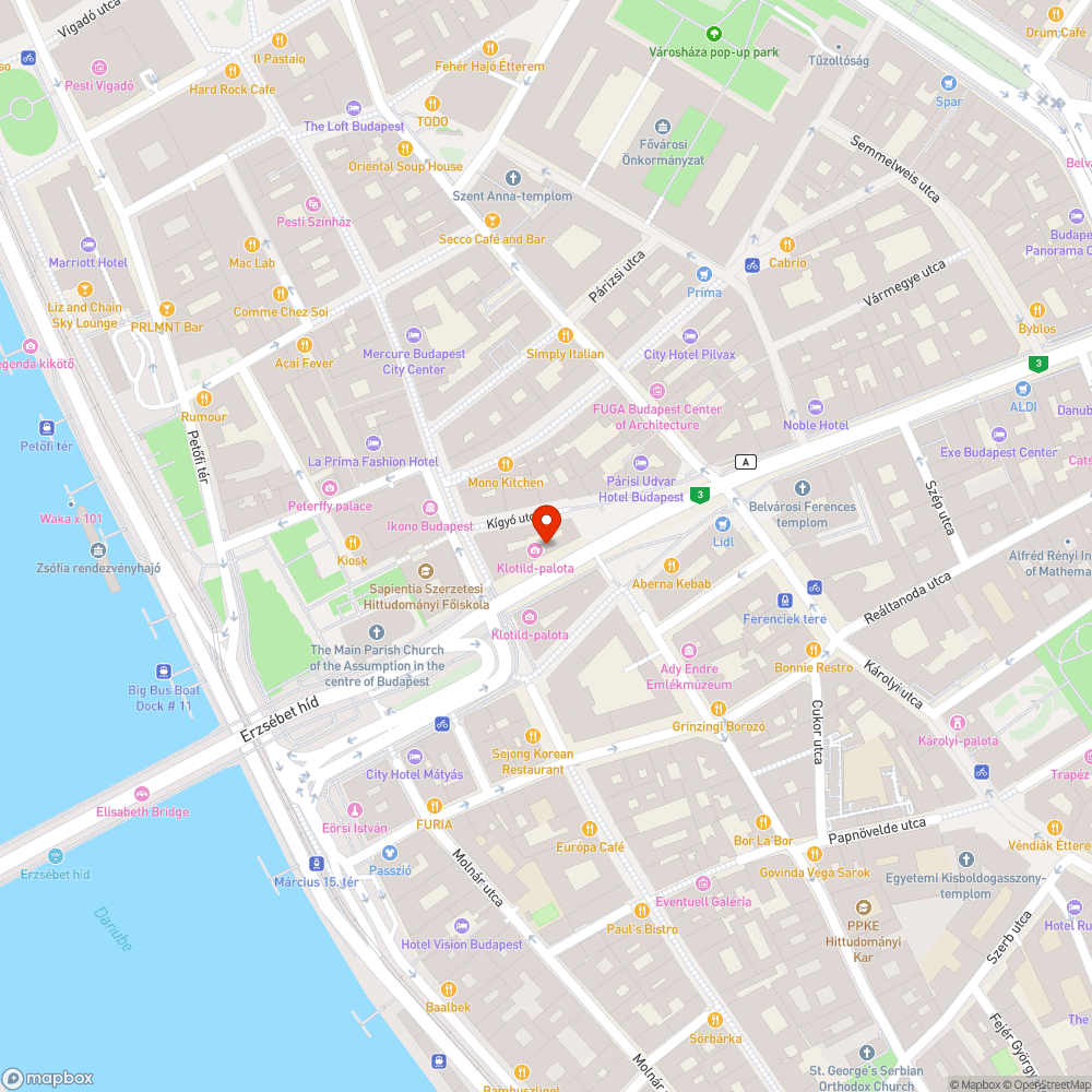 Nagyobb fedett buszmegálló bejelentés helye