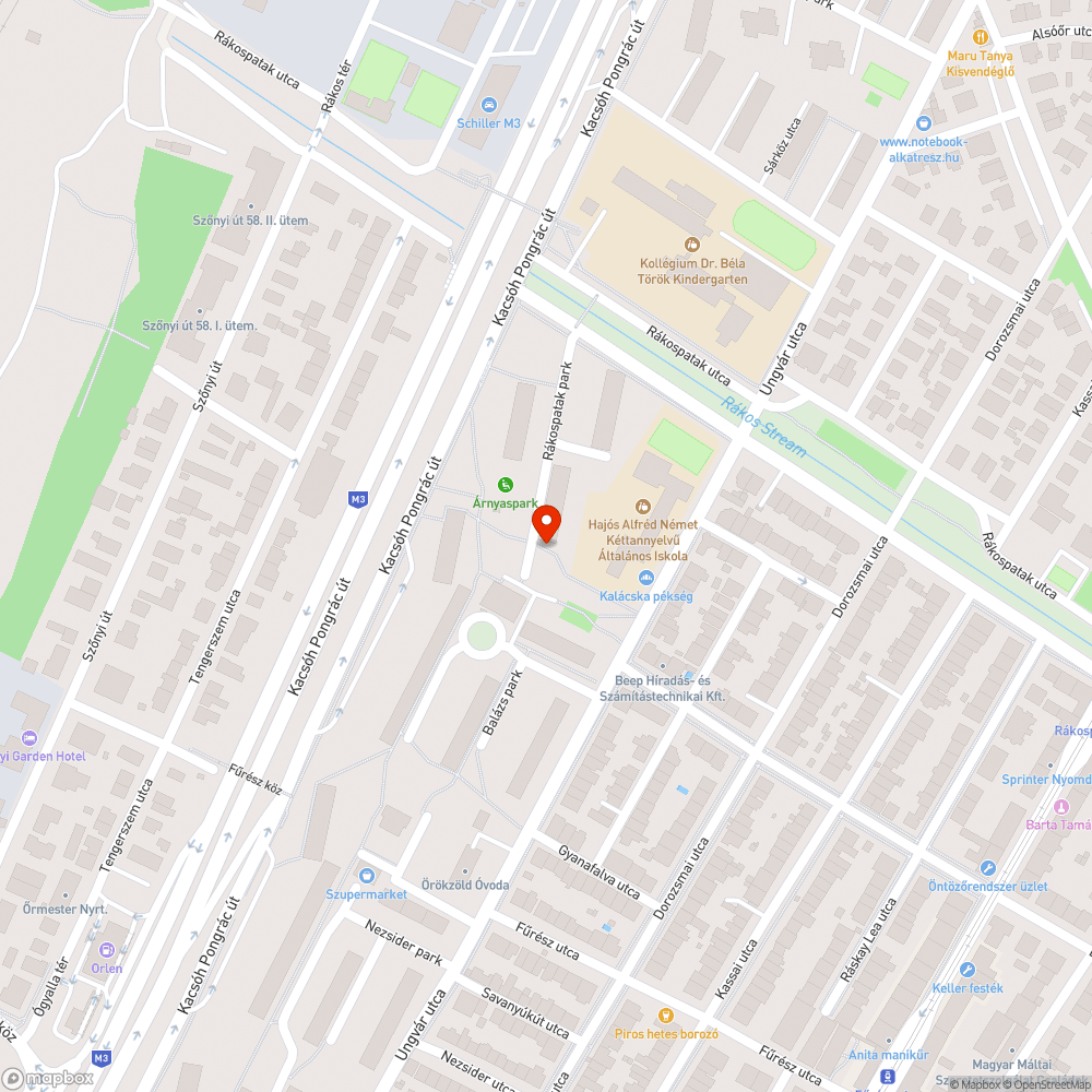 Zöldterületen parkolás bejelentés helye