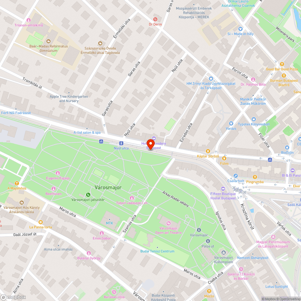 Kerékpárút egyenetlensége bejelentés helye