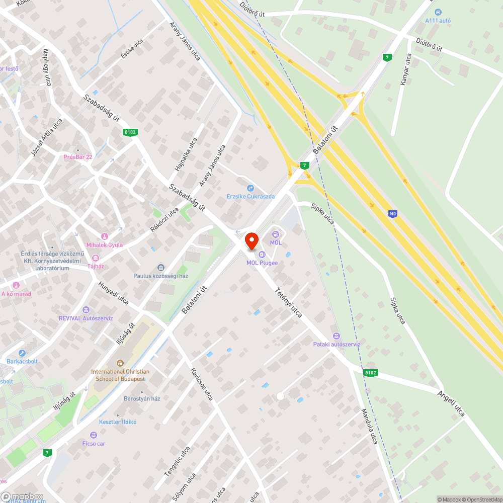 Csőtörés/Szivárgás bejelentés helye