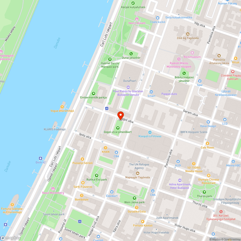 Sérült pad bejelentés helye