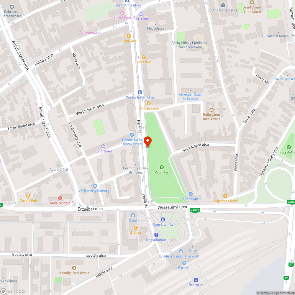 Közvilágítási lámpák sora nem működik. bejelentés helye