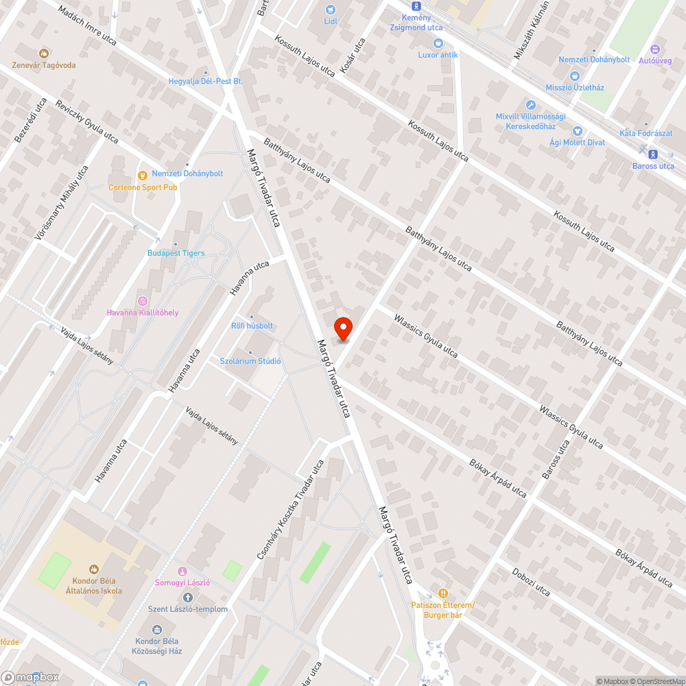 Botlásveszélyes fedlap bejelentés helye