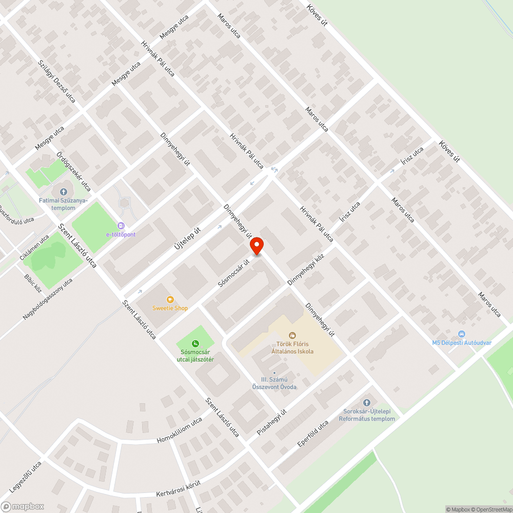 Fenyőfák bejelentés helye