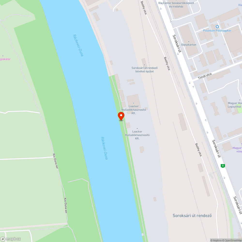 Szemét graffiti után bejelentés helye