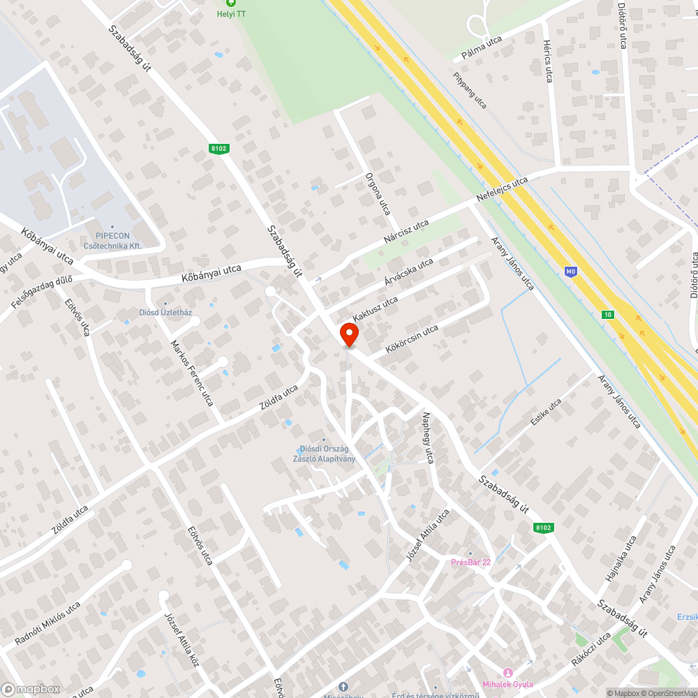 Lógó doboz bejelentés helye