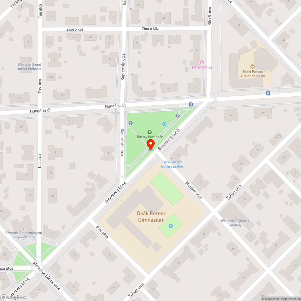 Hiányzó / megrongált tábla bejelentés helye