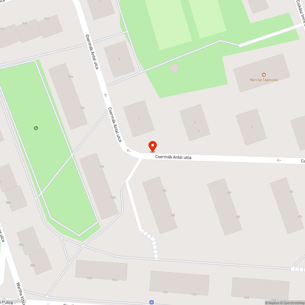 Elhagyott gépjármű leengedett kerekekkel bejelentés helye