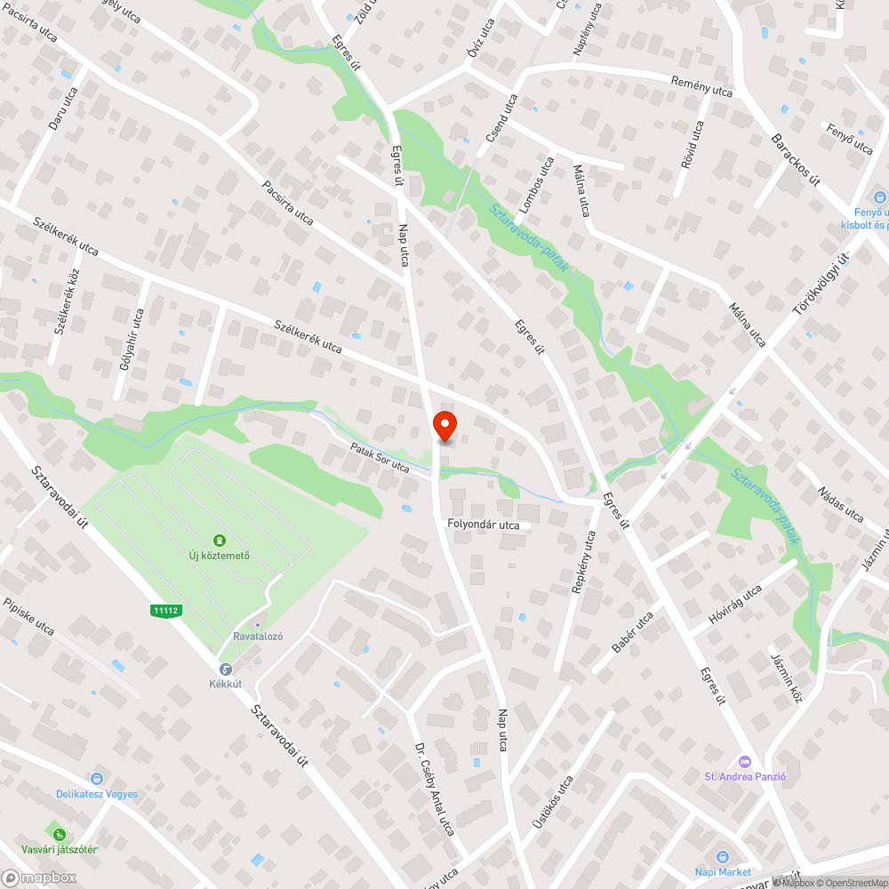 Kátyú bejelentés helye