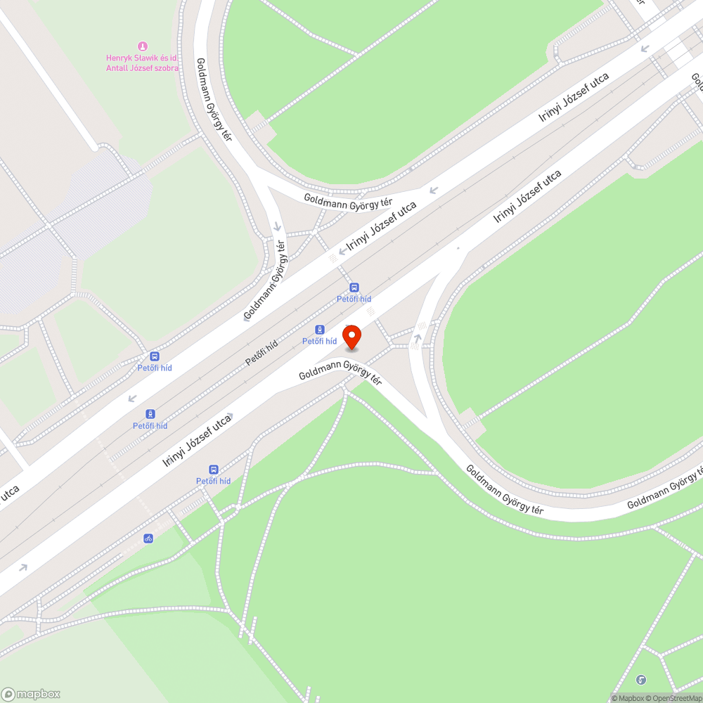 Kiégett lámpa bejelentés helye