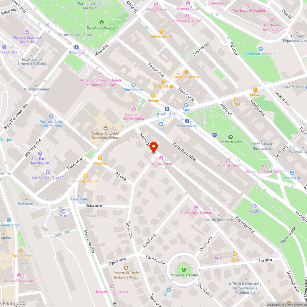 Kidöntött kandelaber bejelentés helye