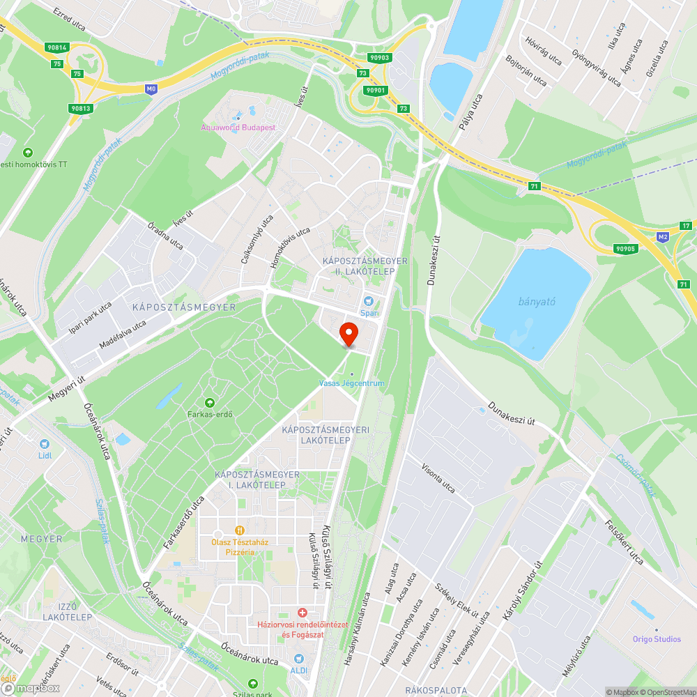 Kidőlt forgalmi tábla bejelentés helye